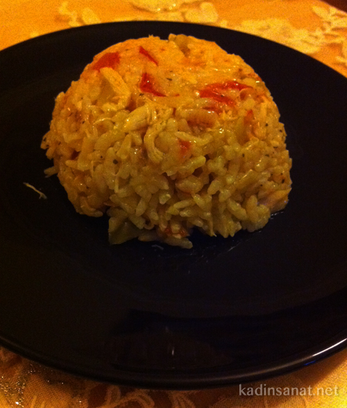 pilav Bulgur bitti pilavı :)