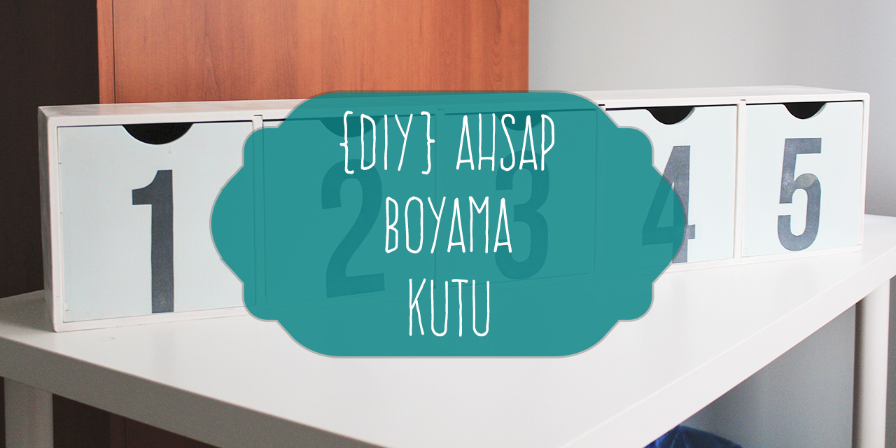 Ahşap boyama kutu