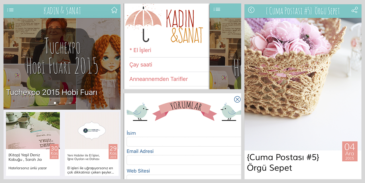 kadinsanat iphone app