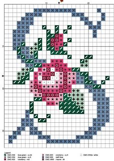 etamin harf şablonu çiçekli