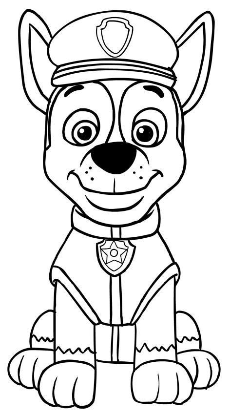 paw patrol boyama